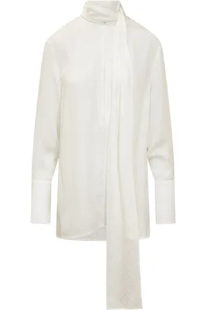 Givenchy Bluzki, Kobieta, Beżowy, S, Bluzka Foulard