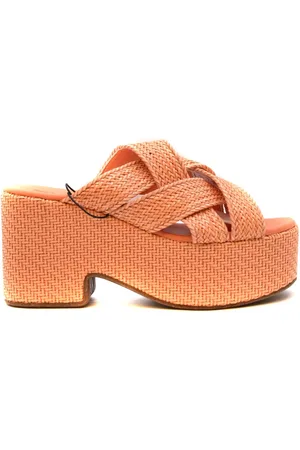 THEMOIRÈ Buty, Kobieta, Pomarańczowy, 40 EU, Stylowe Sandały