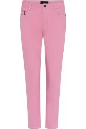 C.ro Jeansy, Kobieta, Różowy, 2XL, Skinny Jeansy