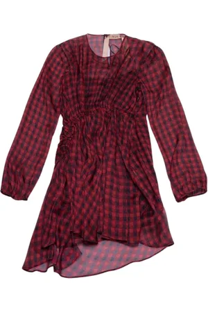 Nº21 Sukienki, Kobieta, Czerwony, 2XL, Krótkie sukienki