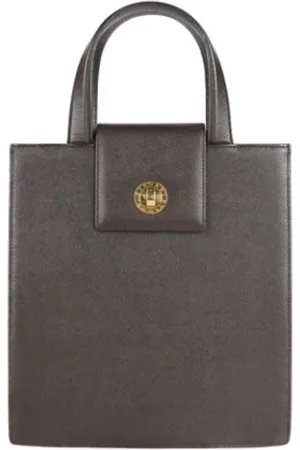 Bvlgari Pre-owned, Kobieta, brązowy, ONE SIZE, Skóra, Pre-owned Skórzane torebki