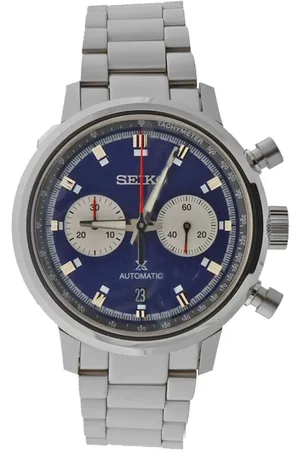 Seiko Akcesoria, Mężczyzna, Niebieski, ONE SIZE, Prospex Automatyczny Niebieska Tarcza Stalowy Zegarek