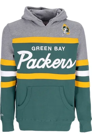 Mitchell & Ness Bluzy, Mężczyzna, Zielony, S, Bluzy z kapturem