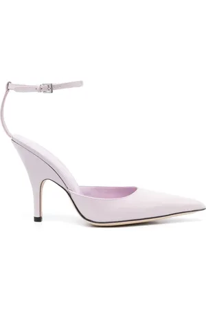 By Far Buty, Kobieta, Różowy, 36 EU, Skóra, Eliza Dawn Patt Skóra Obcasy
