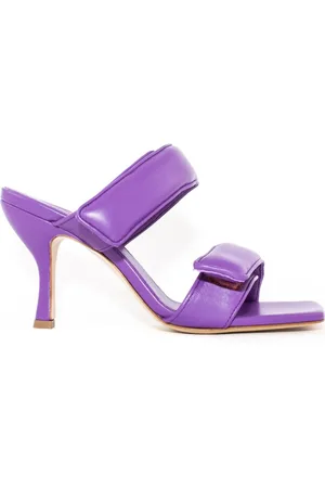 Gia Borghini Buty, Kobieta, Fioletowy, 37 EU, Mule na obcasie