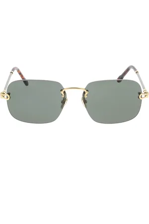 Fred Akcesoria, unisex, Żółty, ONE SIZE, Stylowe Okulary z Szerokością Soczewki 60mm
