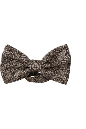 Dolce & Gabbana Akcesoria, Mężczyzna, Czarny, ONE SIZE, Motylkowy Muszka z Jedwabiu