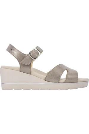 Mephisto Buty, Kobieta, Beżowy, 36 EU, Skóra, Elisabeth Sandały Damskie - Skóra Taupe