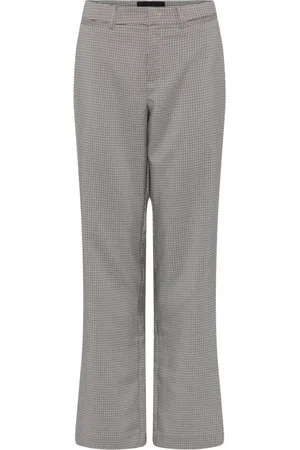 C.ro Spodnie, Kobieta, Szary, XL, Poliester, Wide Trousers