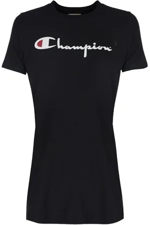 Champion Koszulki, Kobieta, Czarny, S, T-shirt; długi top;