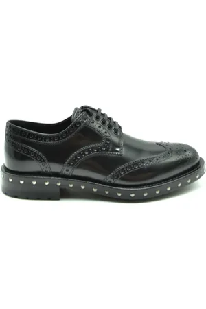Dolce & Gabbana Buty, Kobieta, Czarny, 36 EU, Buty na sznurówki