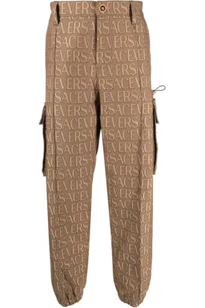 VERSACE Spodnie, Mężczyzna, brązowy, M, Informal Pant Techno Spodnie