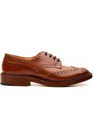 TRICKERS Buty, Mężczyzna, brązowy, 41 1/2 EU, Antyczne Skórzane Brogues