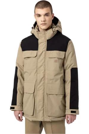 Dickies Kurtki, Mężczyzna, Beżowy, M, Lekkie kurtki