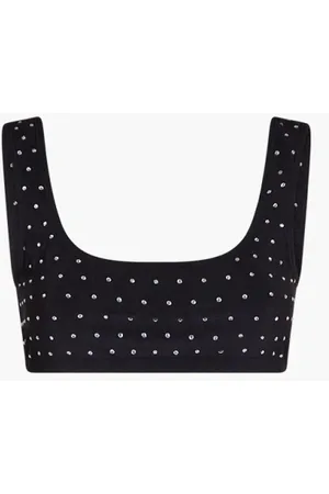Andamane Koszulki, Kobieta, Czarny, S, Spandex, Sleeveless Tops