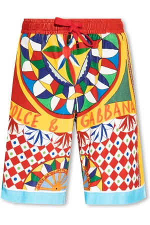 Dolce & Gabbana Szorty, Mężczyzna, Wielobarwność, S, Bawełniane szorty