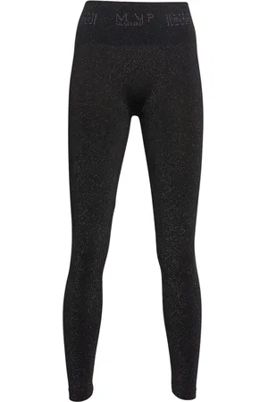 MVP Wardrobe Spodnie, Kobieta, Czarny, S, Bawełna, Metallic Leggings