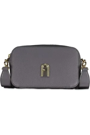 Furla Torebki, Kobieta, Szary, ONE SIZE, Skóra, Skórzana Torba na Ramię