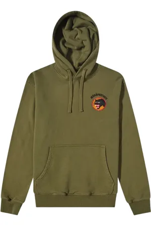 Maharishi Bluzy, Mężczyzna, Zielony, XL, Vintage Panther Patch Blue