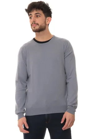 Gran Sasso Bluzy, Mężczyzna, Szary, M, Kaszmir, Bluza