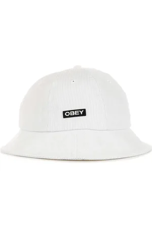 Obey Akcesoria, Mężczyzna, Biały, ONE SIZE, Hats