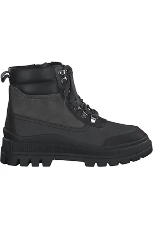 QS by s.Oliver Buty, Kobieta, Czarny, 38 EU, Ankle Botki