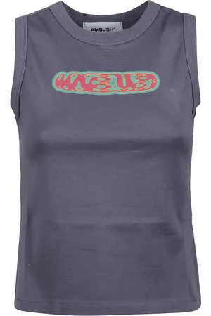 AMBUSH Koszulki, Kobieta, Szary, S, Sleeveless Tops