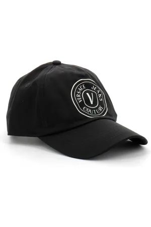 VERSACE Akcesoria, Mężczyzna, Czarny, ONE SIZE, Stylowa czapka męska