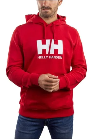 Helly Hansen Bluzy, Mężczyzna, Czerwony, S, Bluza z logo