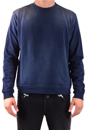 Paolo Pecora Bluzy, Mężczyzna, Niebieski, S, Bluza Bluza