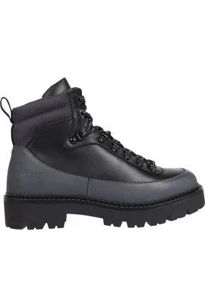 Tommy Hilfiger Buty, Mężczyzna, Czarny, 41 EU, Czarne Buty na Kostkę dla Mężczyzn