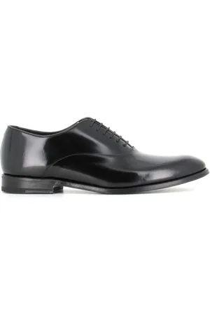 HENDERSON BARACCO Buty, Mężczyzna, Czarny, 43 EU, Klasyczne Oxfordy Czarne Skórzane Buty