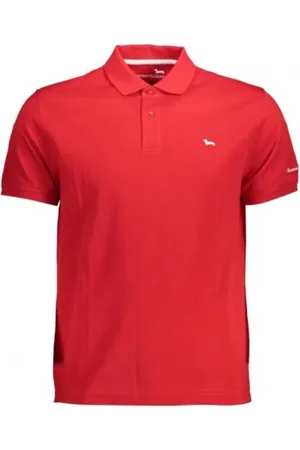 HARMONT&BLAINE Koszulki, Mężczyzna, Czerwony, 3XL, Koszulka Polo