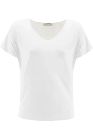 LE TRICOT PERUGIA Koszulki, Kobieta, Biały, M, T-Shirts