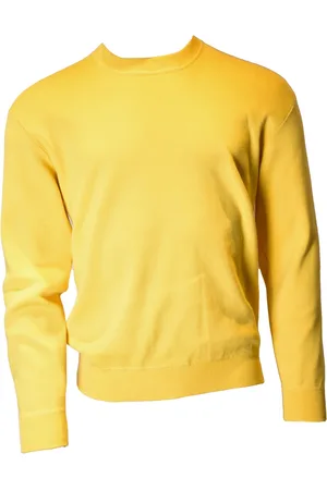 Roberto Collina Bluzy, Mężczyzna, Żółty, M, Bluza