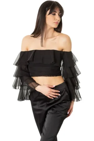 BABYLON Bluzki, Kobieta, Czarny, S, Blouses