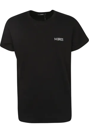 14 BROS Koszulki, Mężczyzna, Czarny, S, T-shirty