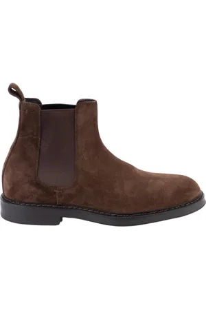 HENDERSON BARACCO Buty, Mężczyzna, brązowy, 40 1/2 EU, Zamsz, Brązowe Płaskie Buty zamszowe