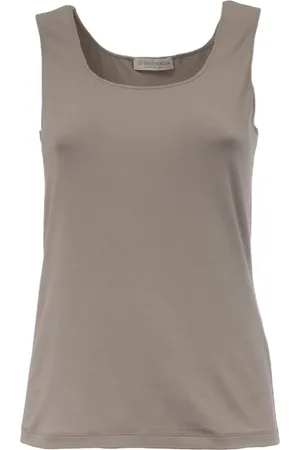 LE TRICOT PERUGIA Koszulki, Kobieta, Beżowy, 2XL, Beżowy Sweter