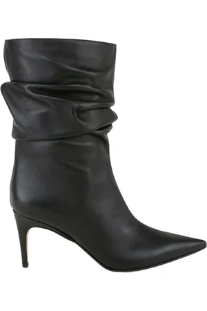Sergio Rossi Buty, Kobieta, Czarny, 38 EU, Cindy Spiczasty Nosek Botki