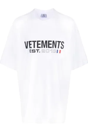 Vetements Koszulki, Mężczyzna, Biały, M, Koszulki i Pola Białe