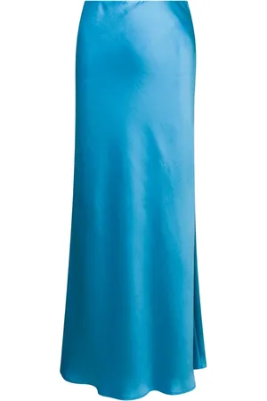 Plaîn Units Spódnice, Kobieta, Niebieski, S, Maxi Skirts