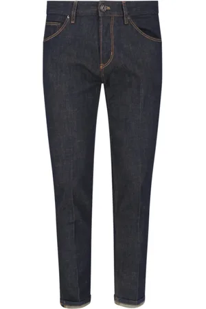 PT Torino Jeansy, Mężczyzna, Niebieski, W34, Denim, Slim-fit Jeansy