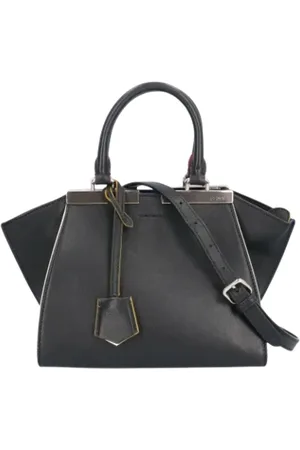 Fendi Pre-owned, Kobieta, Czarny, ONE SIZE, Skóra, Pre-owned Leather fendi-bags