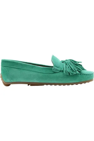 CTWLK. Buty, Kobieta, Zielony, 37 EU, Mokasyny
