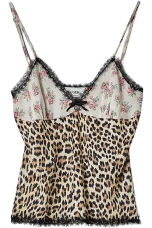 Blugirl Koszulki, Kobieta, Wielobarwność, L, Stylowy TOP dla kobiet