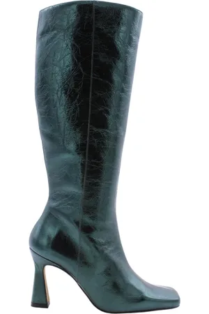 Angel alarcon Buty, Kobieta, Zielony, 37 EU, Heeled Botki