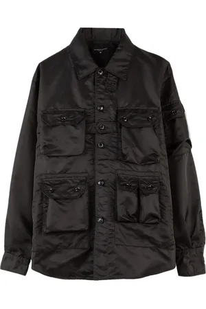 ENGINEERED GARMENTS Kurtki, Mężczyzna, Czarny, M, Nylon, Kurtka