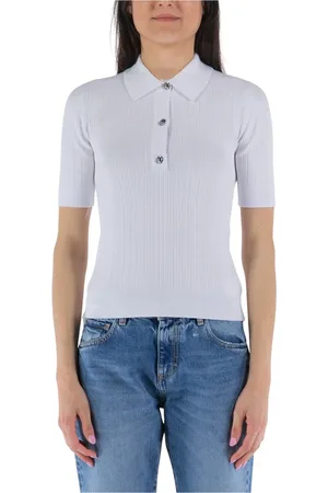 Michael Kors Koszulki, Kobieta, Biały, XS, Koszulka Polo