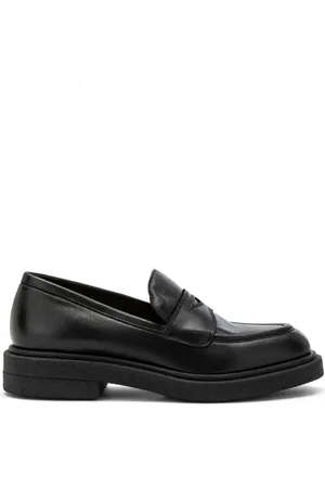 carmens Buty, Kobieta, Czarny, 39 EU, Czarne Clam Mokasyny